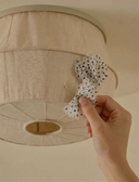 Black Polka Pins