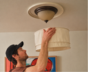 No tools.No re-wiring.No handyman.