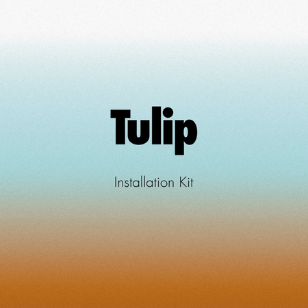 Installation Kit Extra Screws Tape & Alcohol Pad
